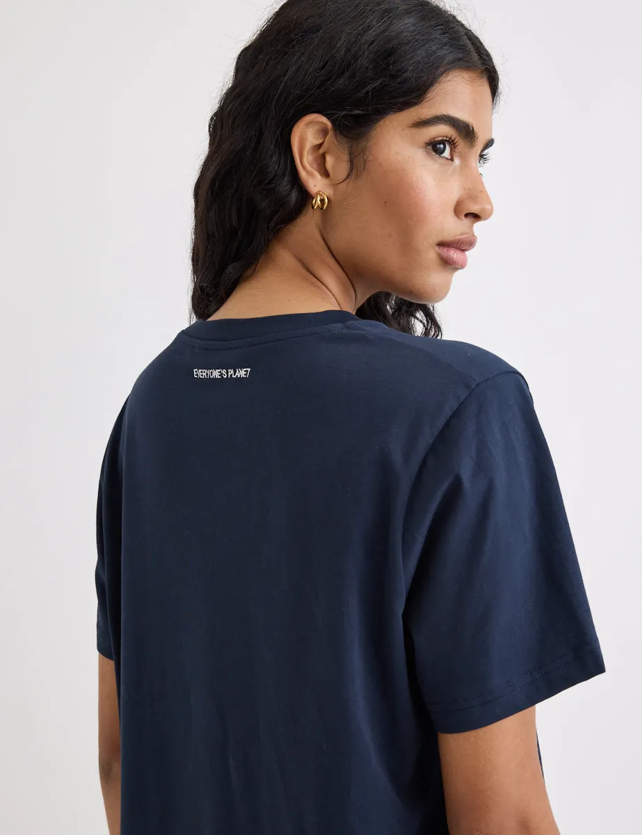 Navy T-Shirt sold by Nobody's Child product image thumbnail 4