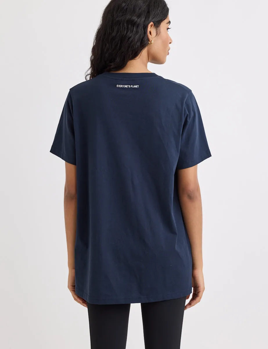 Navy T-Shirt sold by Nobody's Child product image thumbnail 3