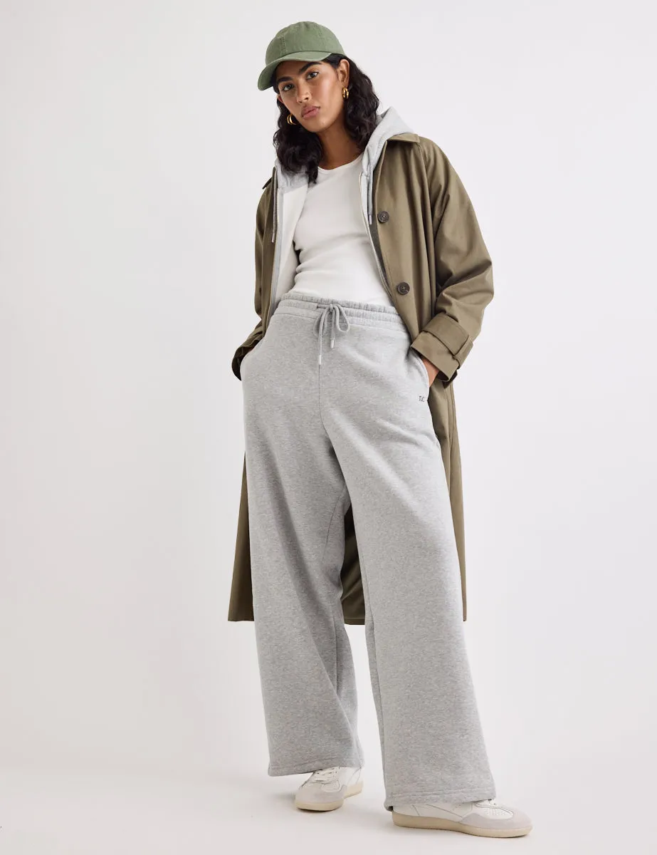 Grey Wide Leg Joggers sold by Nobody's Child