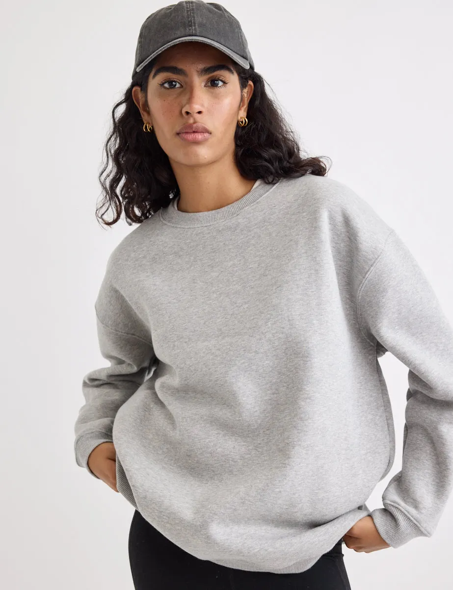 Grey Crew Neck Sweatshirt sold by Nobody's Child
