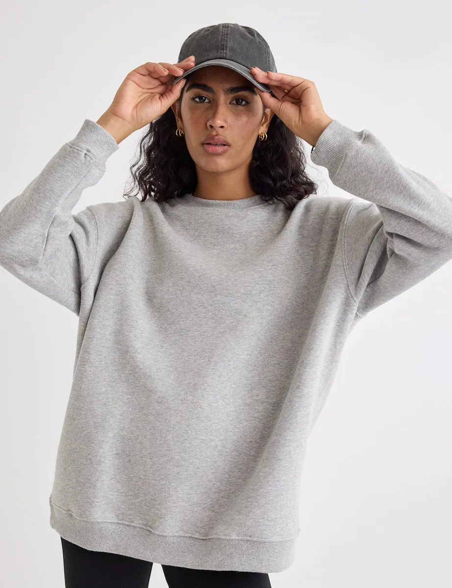 Grey Crew Neck Sweatshirt sold by Nobody's Child product image thumbnail 2