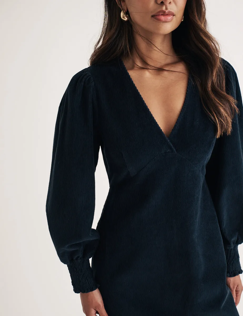 Black Cord Rigga Mini Dress sold by Nobody's Child product image thumbnail 3