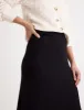 Black Knitted Midi Skirt sold by Nobody's Child