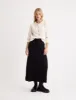 Black Knitted Midi Skirt sold by Nobody's Child