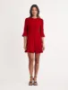 Red Velvet Fleur Mini Dress sold by Nobody's Child