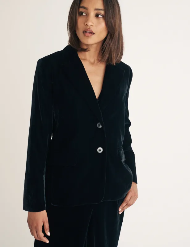 Black Velvet Blazer sold by Nobody's Child