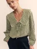 Green Long Sleeve Birdie Blouse sold by Nobody's Child