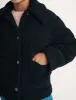 Black Borg Collared Jacket sold by Nobody's Child
