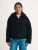 Black Borg Collared Jacket sold by Nobody's Child
