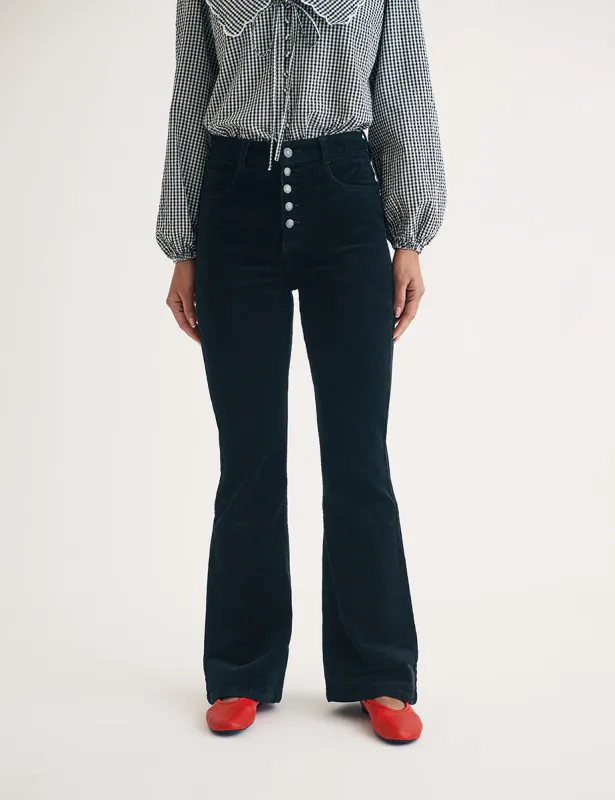 Juicy Couture COTTON VELVET TROUSERS | Parallel