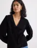 Black Cord Peter Pan Collar Birdie Blouse sold by Nobody's Child