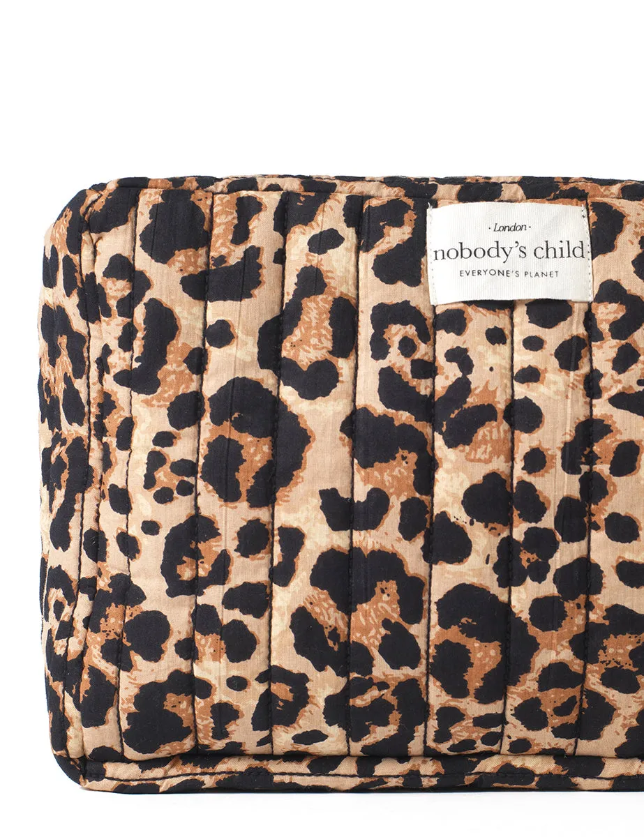 Leopard Print Makeup Bag sold by Nobody's Child product image thumbnail 3