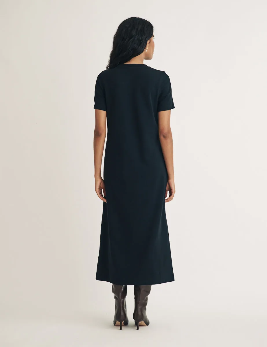 Black Jade Midi T-Shirt Dress sold by Nobody's Child product image thumbnail 4