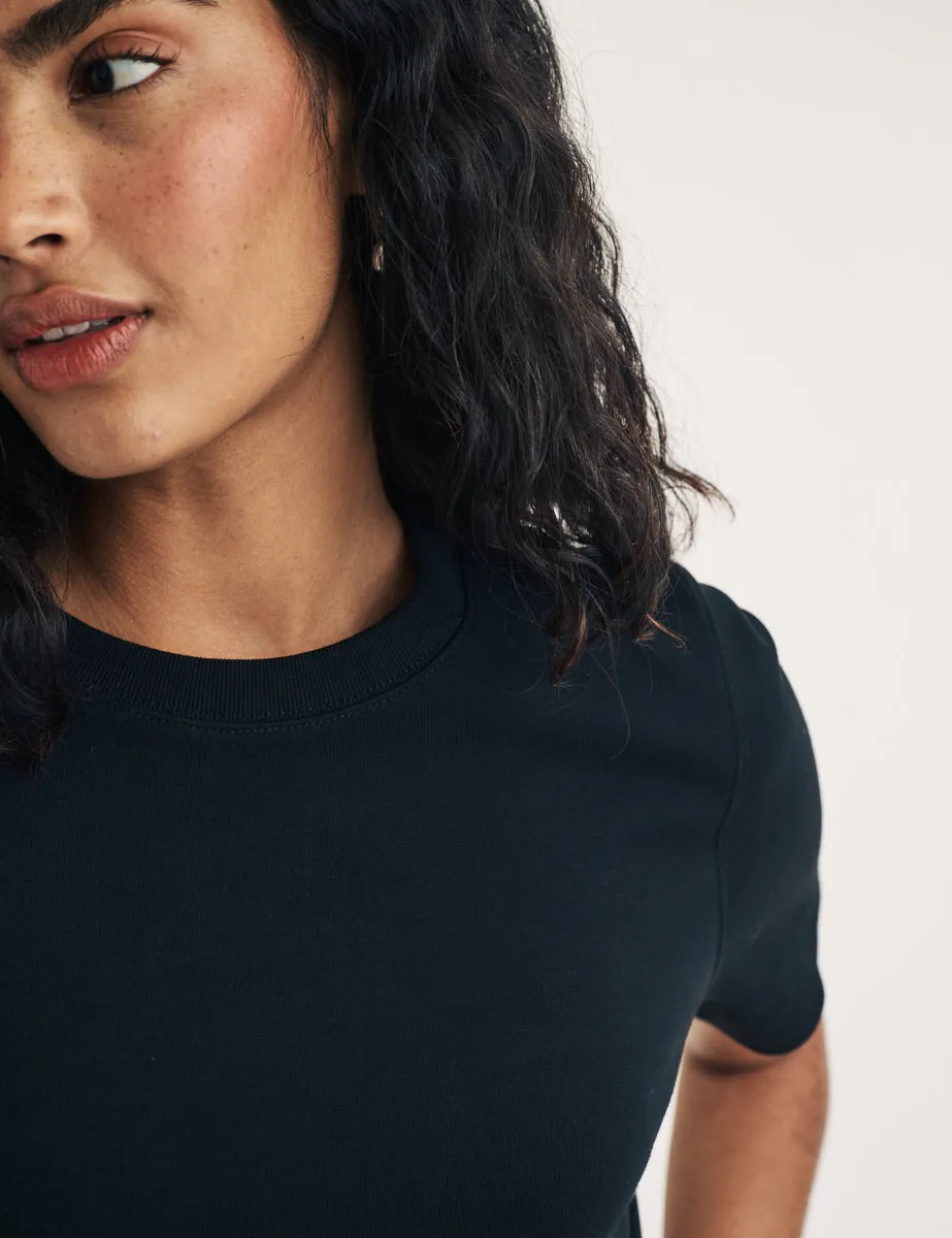 Black Jade Midi T-Shirt Dress sold by Nobody's Child product image thumbnail 2