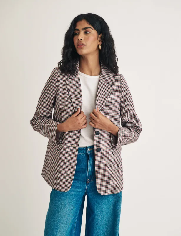 Heritage Check Blazer sold by Nobody's Child