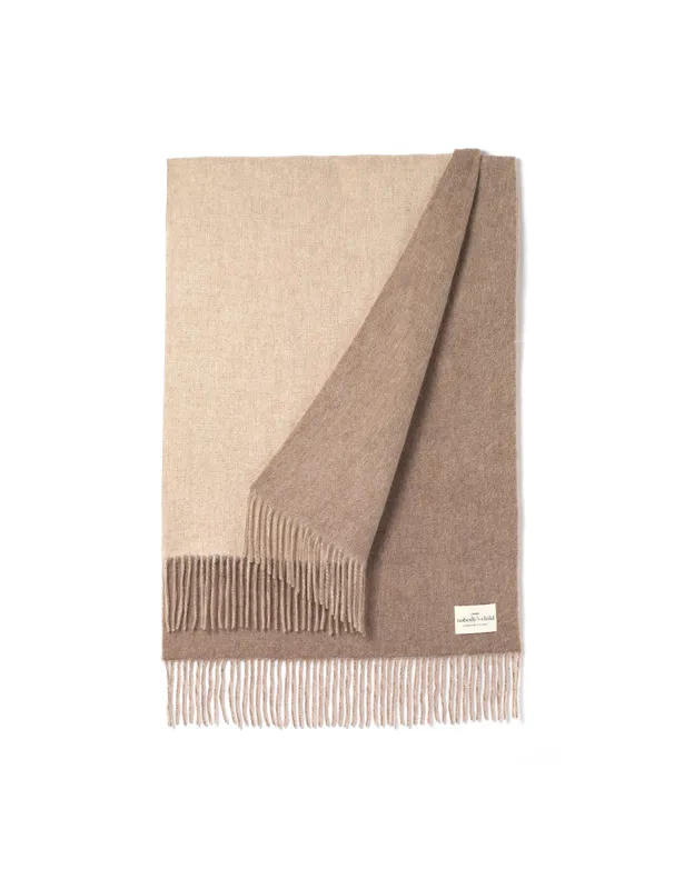 Beige Wool Scarf sold by Nobody's Child