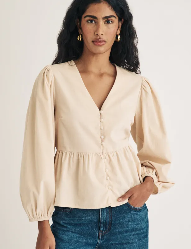 Stone Cord Ria Blouse sold by Nobody's Child