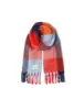 Blue and Red Knitted Scarf sold by Nobody's Child