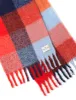 Blue and Red Knitted Scarf sold by Nobody's Child