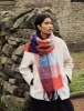 Blue and Red Knitted Scarf sold by Nobody's Child