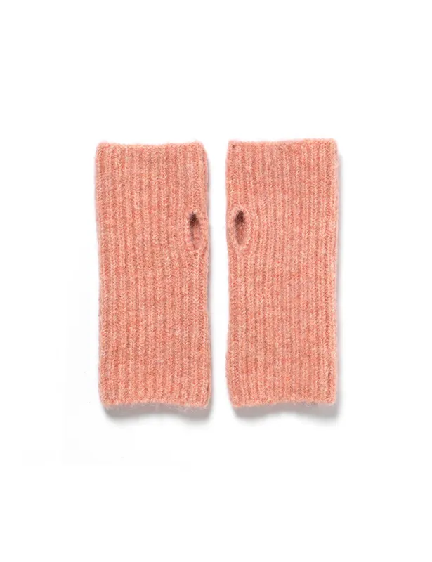 Pink Knitted Wrist Warmers sold by Nobody's Child
