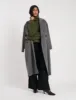 Khaki Roll Neck Longline Knitted Jumper sold by Nobody's Child