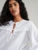 White Collar Detail Bridy Blouse sold by Nobody's Child