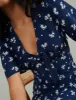 Blue Ditsy Floral Bow Front Faith Midi Dress sold by Nobody's Child