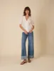 White Broderie Anglaise Ria Blouse sold by Nobody's Child