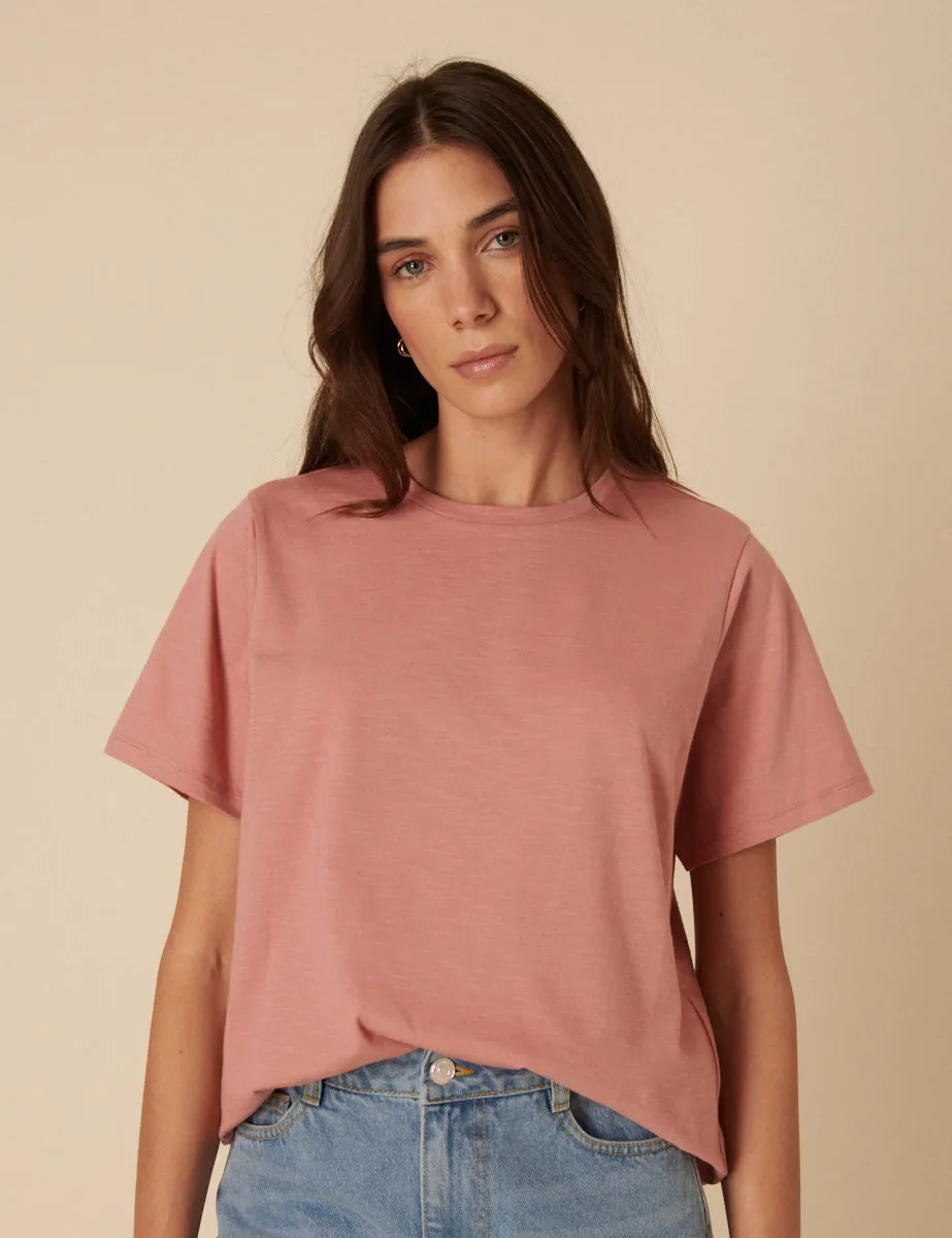 Pink Easy Fit T-Shirt sold by Nobody's Child product image thumbnail 2