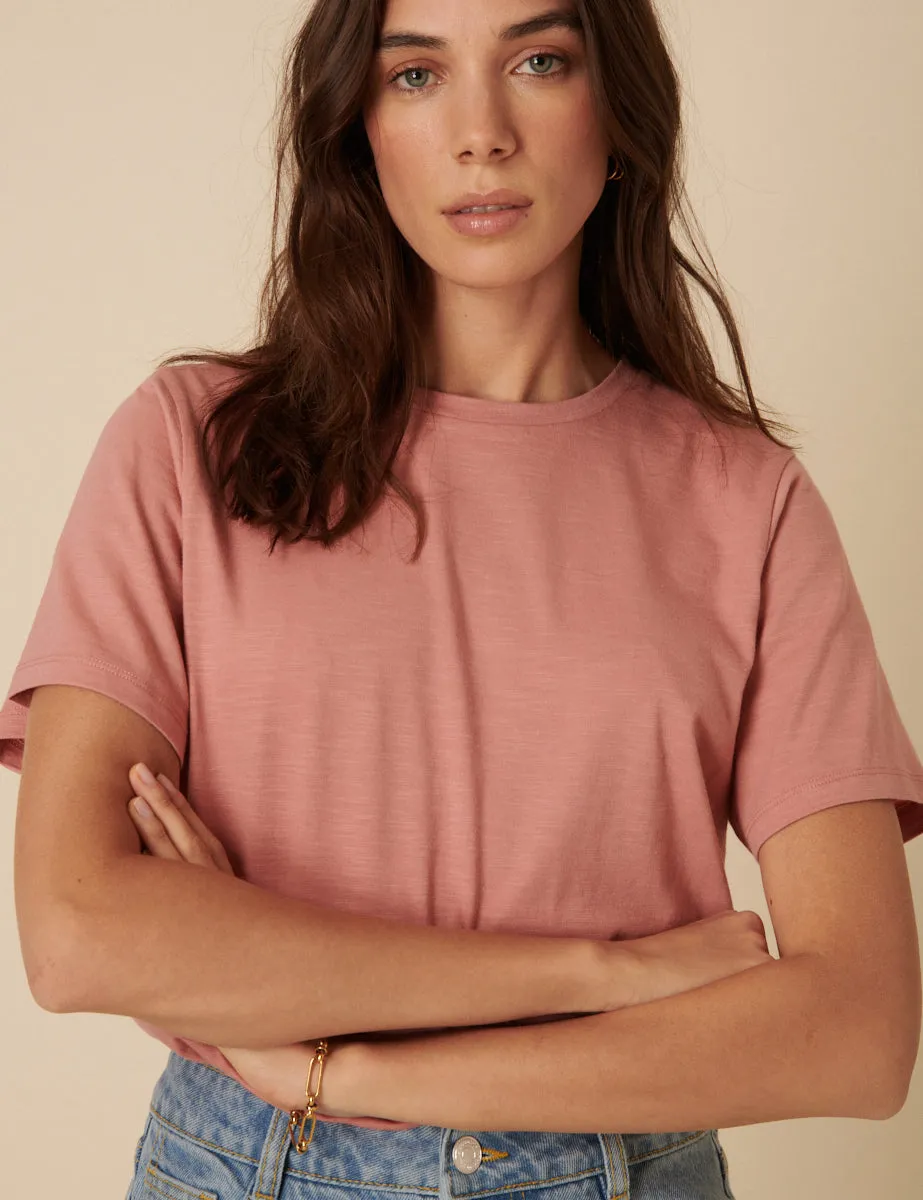 Pink Easy Fit T-Shirt sold by Nobody's Child product image thumbnail 3