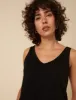 Black Swing Vest Top sold by Nobody's Child
