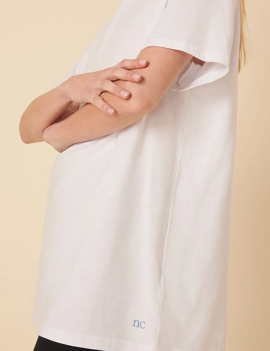White Oversized T-shirt sold by Nobody's Child product image thumbnail 2