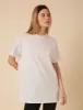 White Oversized T-shirt sold by Nobody's Child
