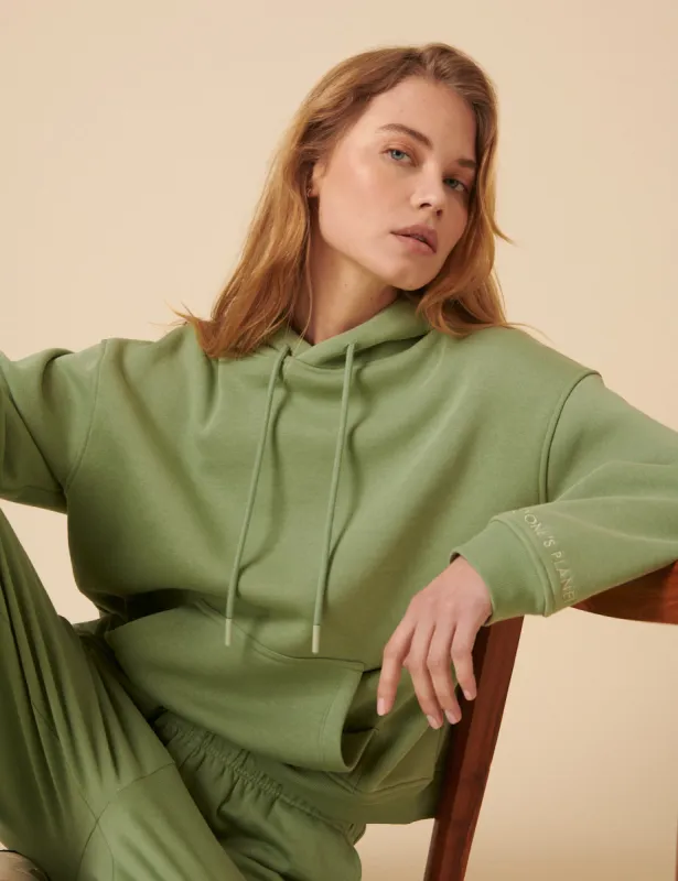 Green Relaxed Hoodie sold by Nobody's Child