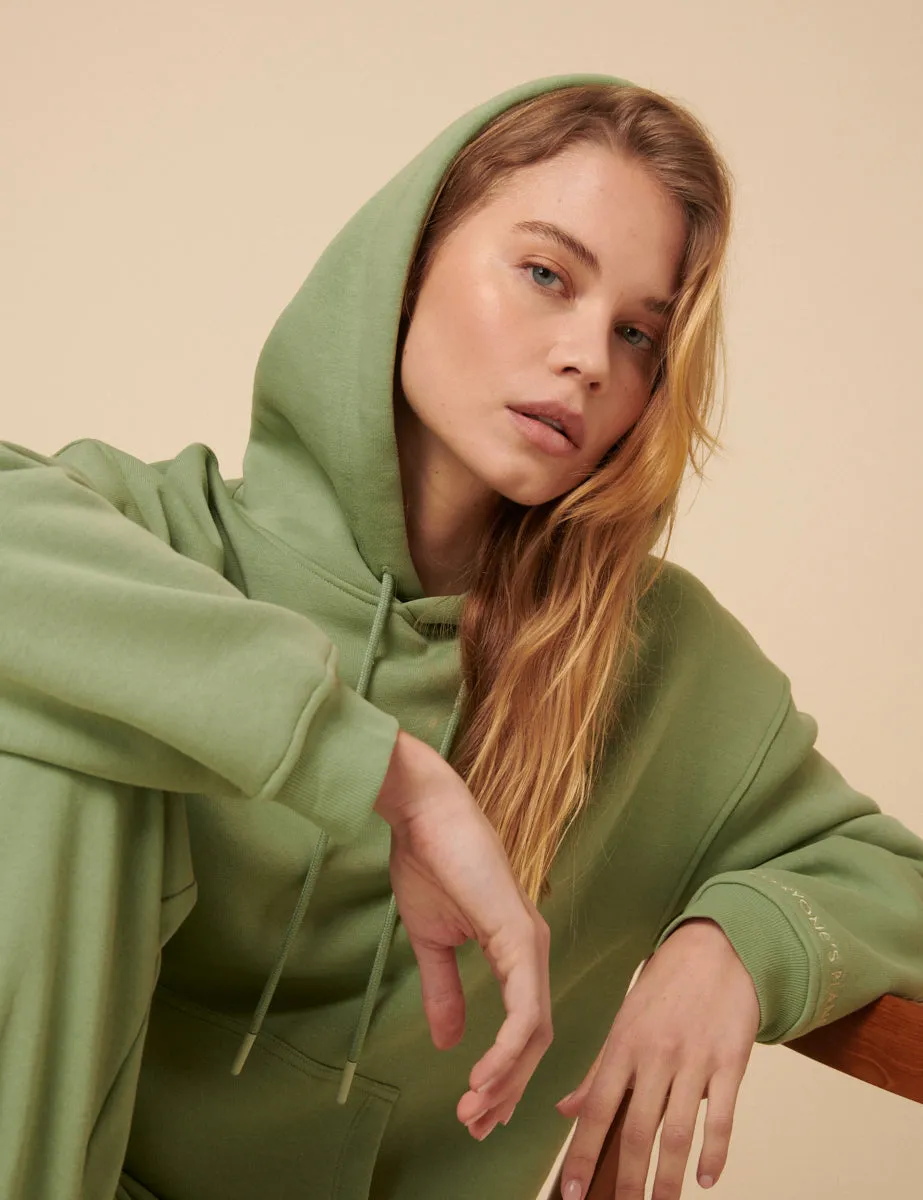Green Relaxed Hoodie sold by Nobody's Child product image thumbnail 3