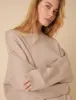 Beige Oversized Sweatshirt sold by Nobody's Child