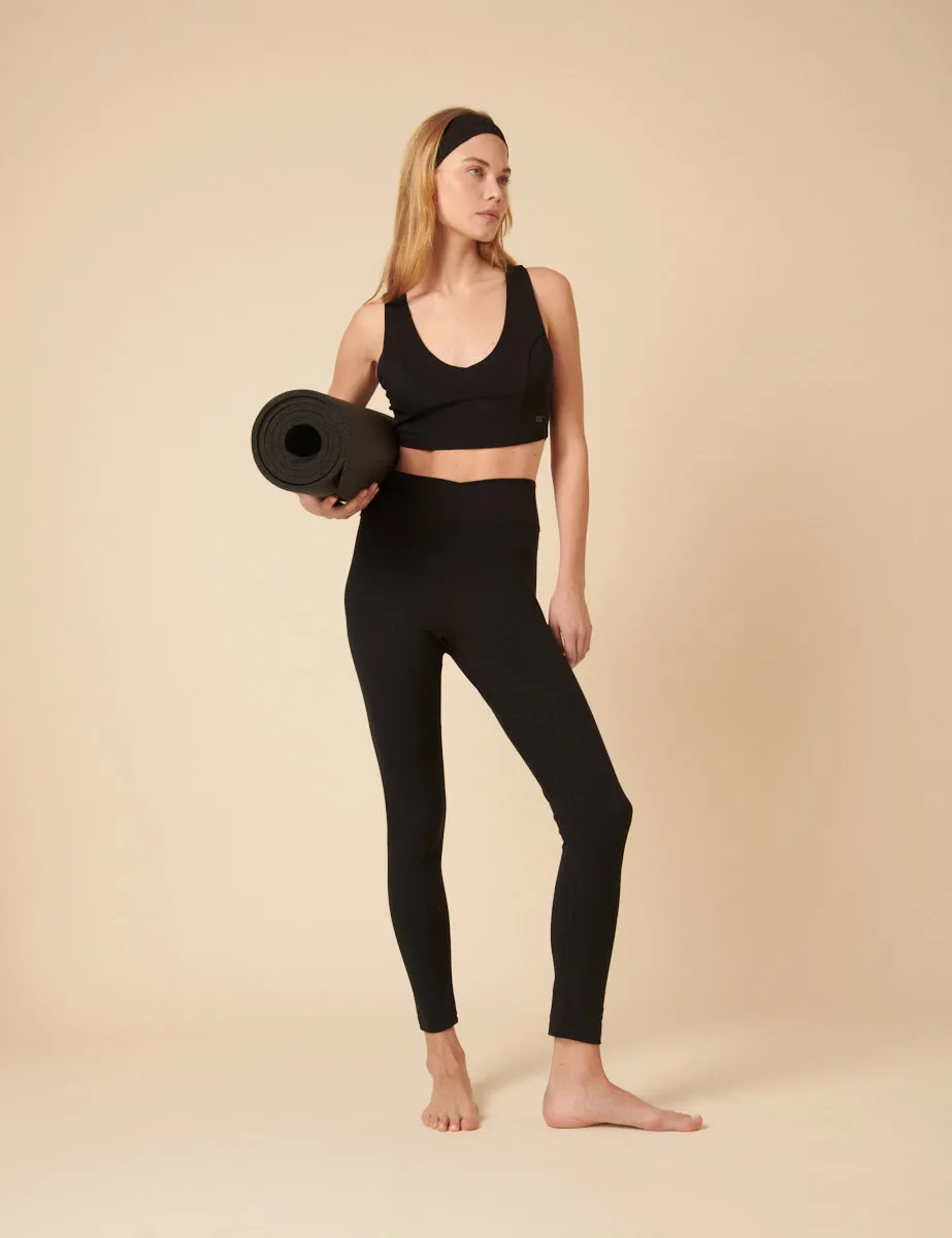 Black Sports Bra sold by Nobody's Child product image thumbnail 2
