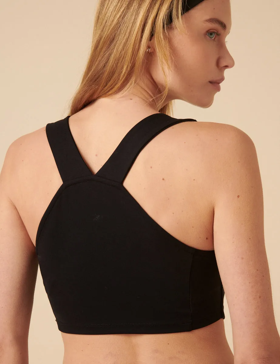 Black Sports Bra sold by Nobody's Child product image thumbnail 4
