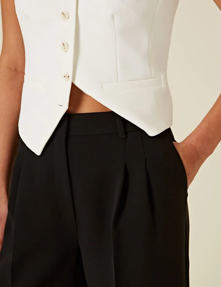 Black Jax Tailored Crepe Trousers sold by Nobody's Child product image thumbnail 3