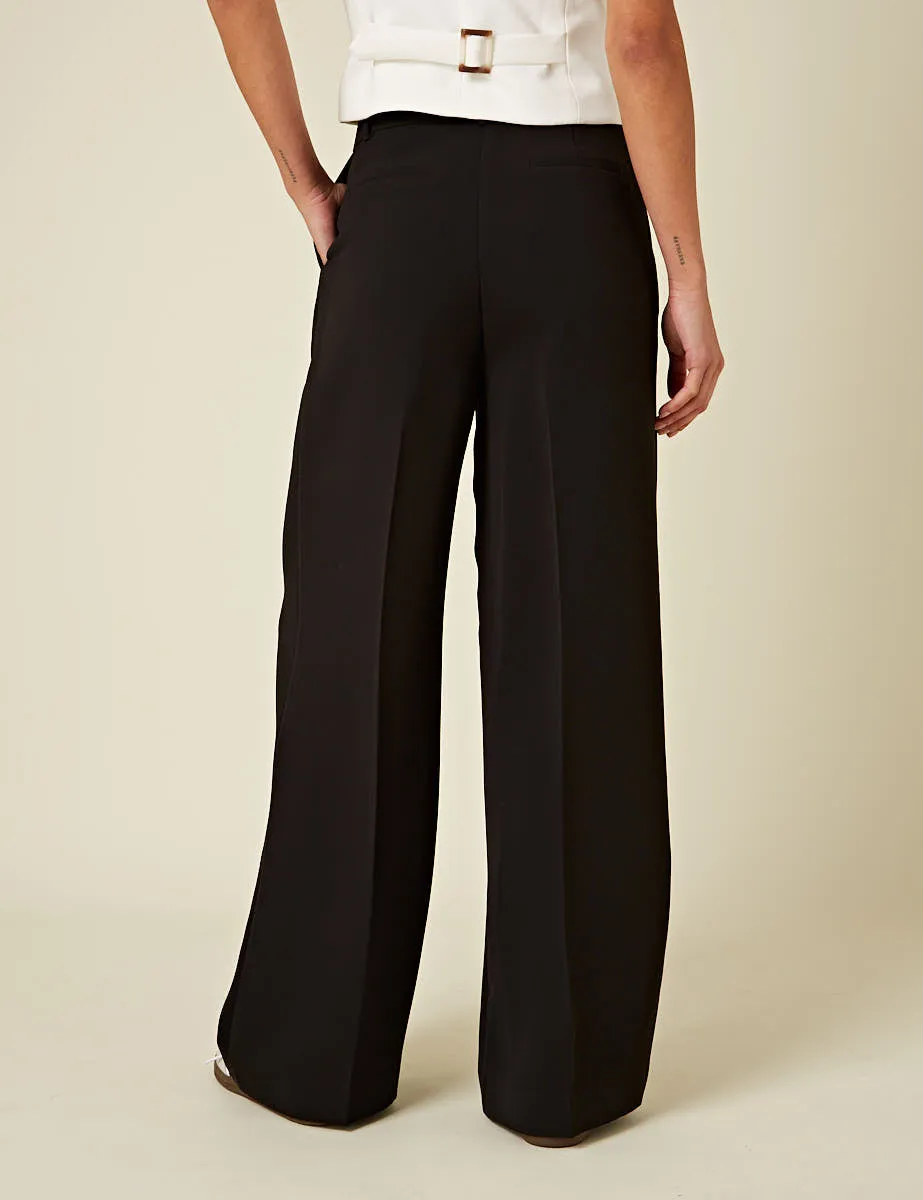 Black Jax Tailored Crepe Trousers sold by Nobody's Child product image thumbnail 4