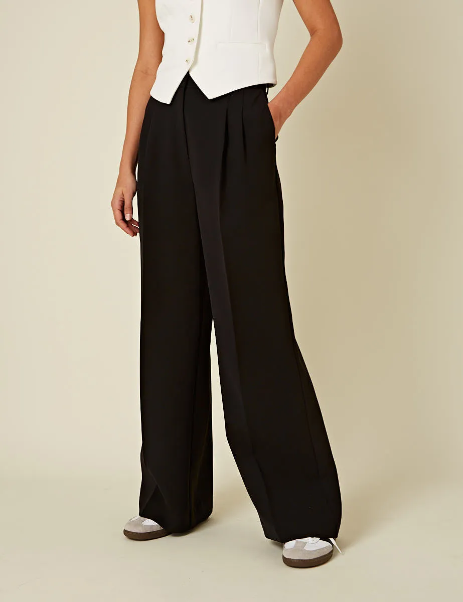 Black Jax Tailored Crepe Trousers sold by Nobody's Child product image thumbnail 2