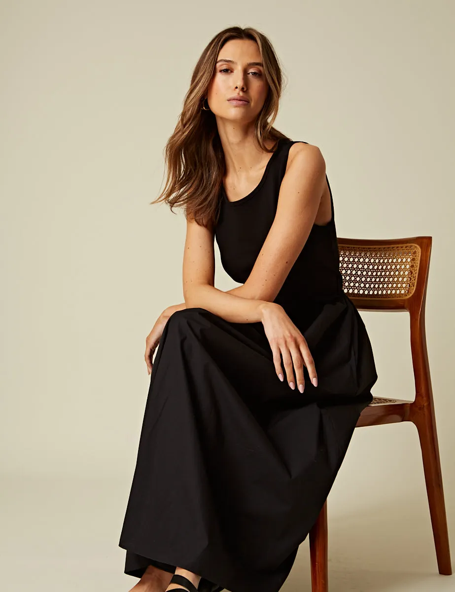 Black Vera Midi Dress sold by Nobody's Child product image thumbnail 3