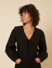 Black Long Sleeve Birdie Blouse sold by Nobody's Child