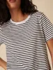 Black And White Striped Easy Fit T-Shirt sold by Nobody's Child