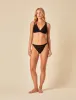 Black Lace Triangle Bralette sold by Nobody's Child