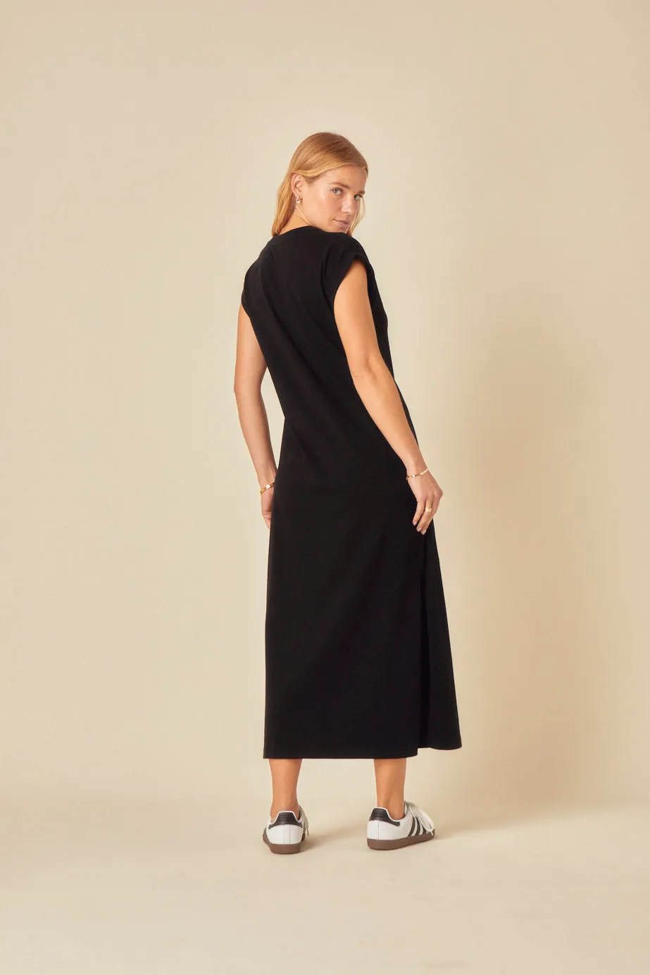 Black Jersey Midi T-Shirt sold by Nobody's Child product image thumbnail 5