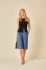 Blue Denim Bermuda Shorts sold by Nobody's Child