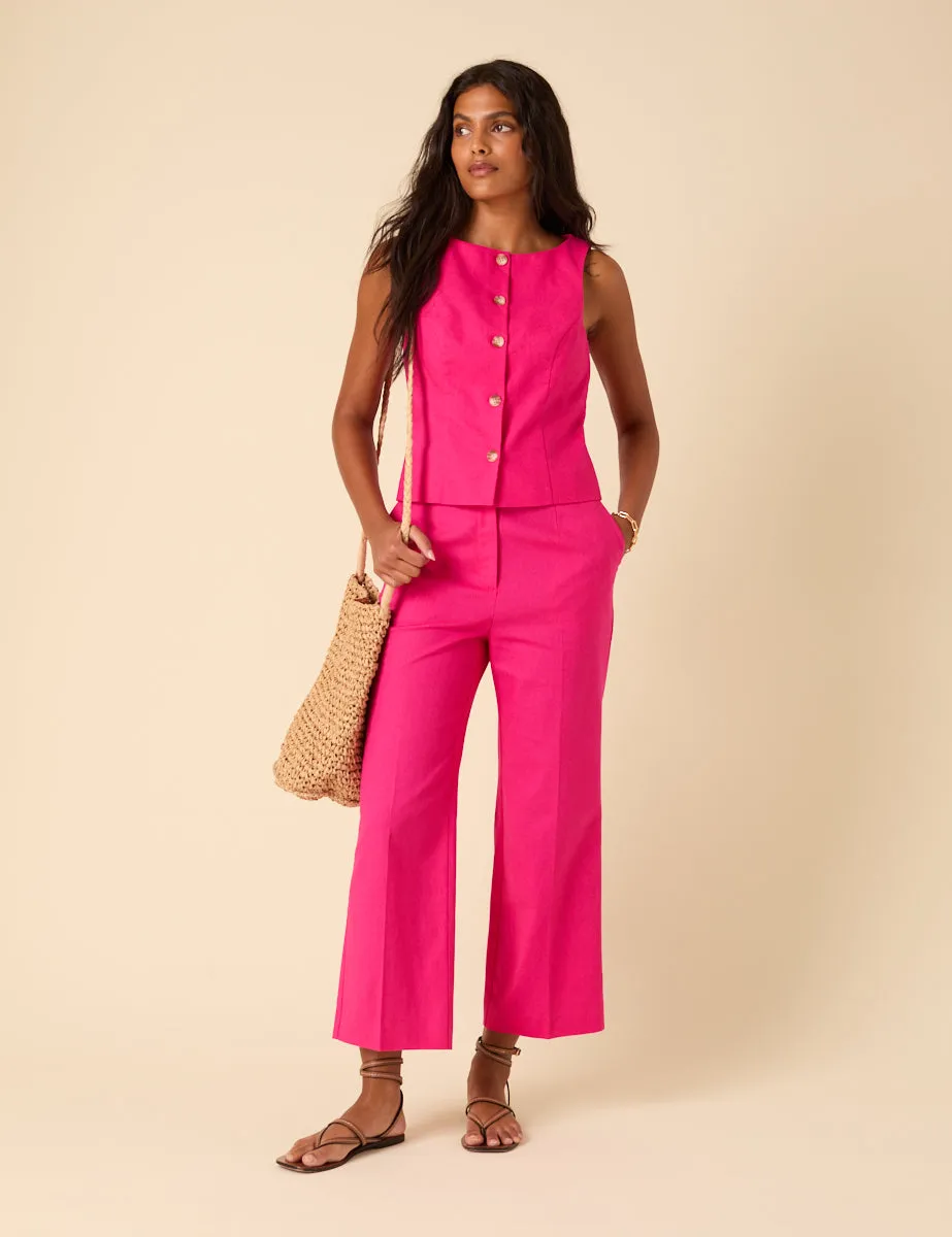 Pink Tailored Trousers sold by Nobody's Child product image thumbnail 2