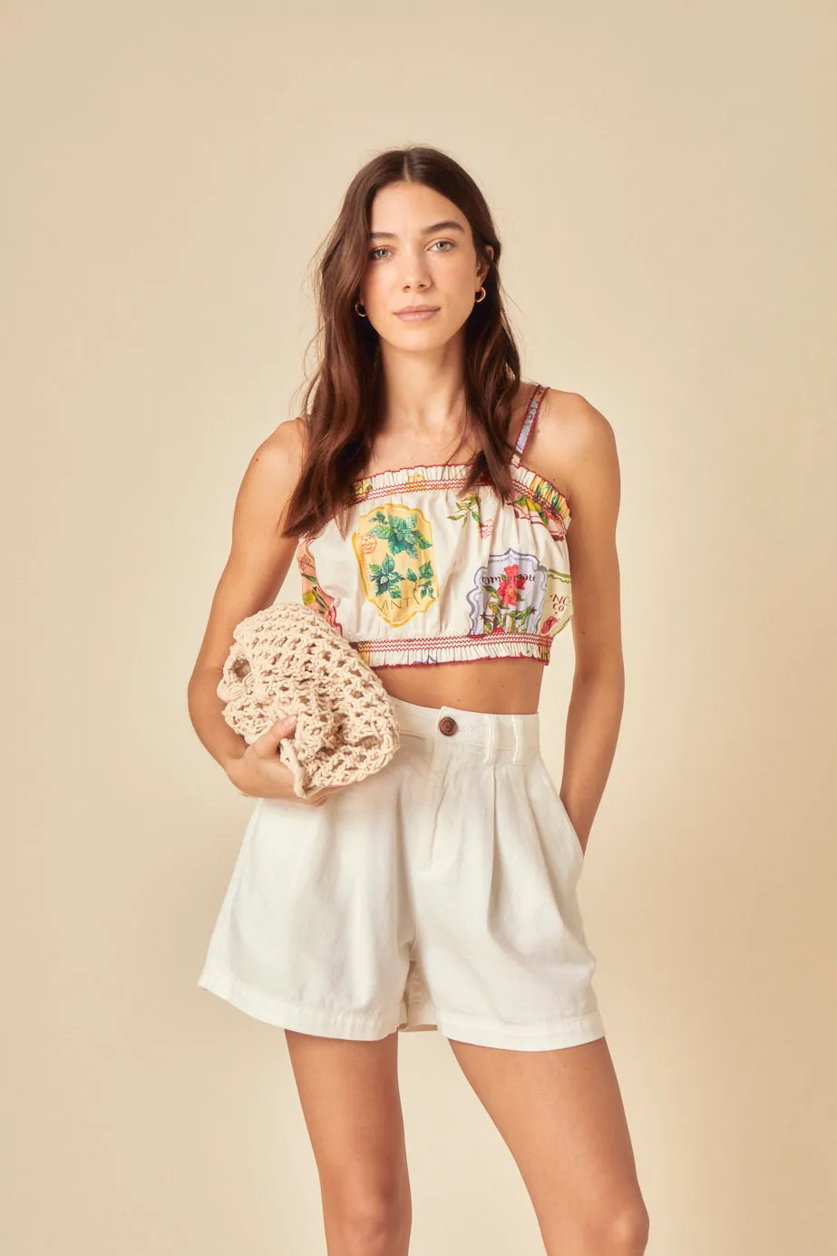 White Denim Ava Shorts sold by Nobody's Child product image thumbnail 4